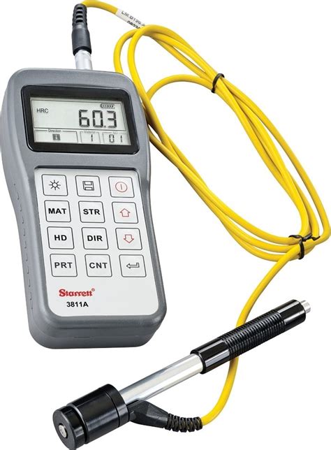 starrett 3811a hardness tester|hardness meter.